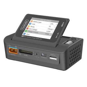 Зарядное устройство ToolkitRC M9 — DC 600W, 1 канал, 20A, LiPo/LiHV/LiFe/Li-ion/LTO/NiMH/Pb 1–8S, USB-C PD 65W, IPS 2.4". Photo 2